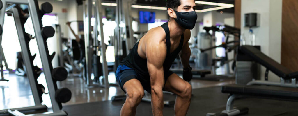 Man Doing Strength Training